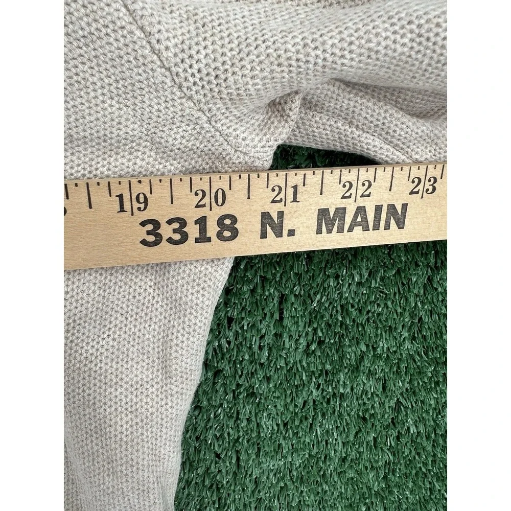 Polo Ralph Lauren Men's Beige Quarter Zip Pullover Sweater Size L